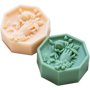 Bridal Bouquet Rose Soap Mold DIY Flower Silicone Molds for Wedding Soap Candle Scented Wax Mould Chocolate Cake Molds Baking Tool