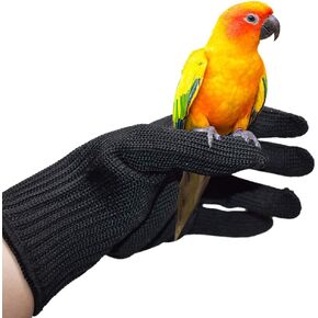 QBLEEV Bird Training Anti-Bite Gloves, Parrot Chewing Working Protective Gloves…