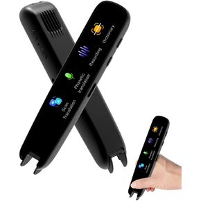 Translation Pen, Portable 13 Language Translator Device, Reading Pen & Translation Pen for Dyslexia, Learning Difficulties & Language Learners, Scan Reading Pen for Students Travelers Businessmen