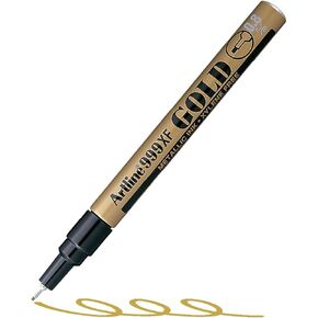 Artline ART47116 Paint Marker, Fine Point 0.08mm, Gold