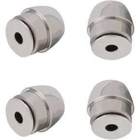 Stainless Steel Locking Earring Backs for Studs Earring Backs Locking Earring Backs Replacements Secure Earring Backs for Studs (Silver)