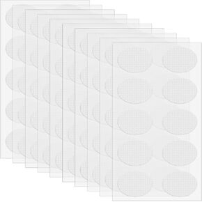700 PCS Ear Lobe Support Patches for Earrings, Clear Earring Stickers, Earring Support Patches for Heavy Earrings, Ear Patches for Earrings, Protecting Stretched Earlobes