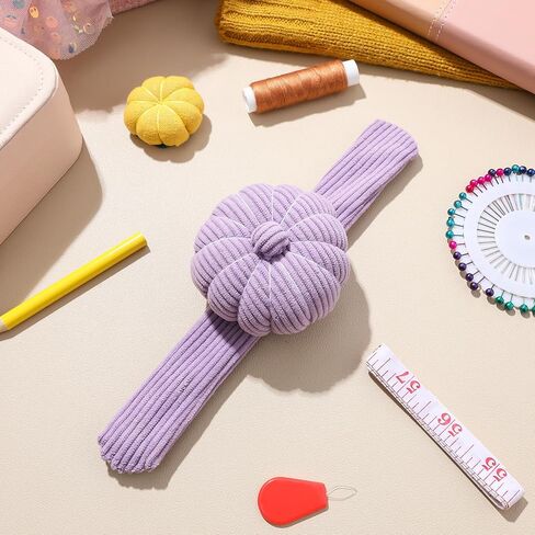 SEWACC Wrist Pin Cushion Cute Wristband Sewing Pin Holder Universal Slap Bracelet Pincushion Quilting Pincushion Sewing Accessory in Kuwait