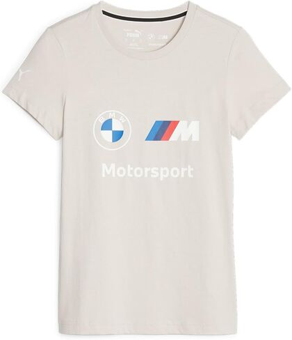 PUMA Women's Standard BMW MMS ESS Logo Tee, Blue Skies in Saudi Arabia