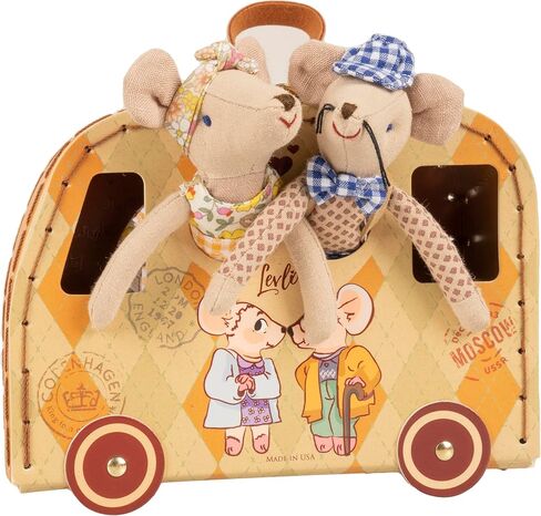 Mouse Levlovs في هدية Ratchbox Toy Baby Recistry (الفئران الجد في العربة) in Kuwait