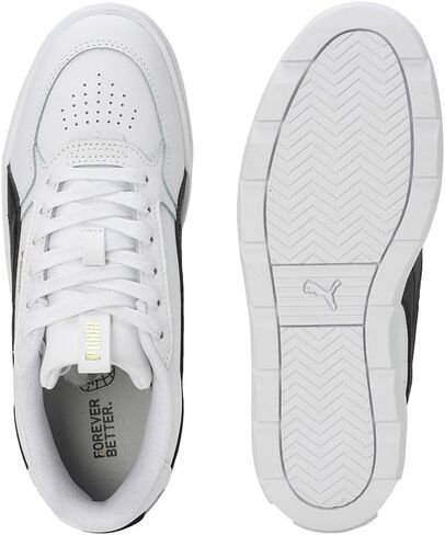 حذاء Karmen Rebelle للسيدات من Puma، Puma White/Puma White/Puma Team Gold، 7.5 M in Kuwait
