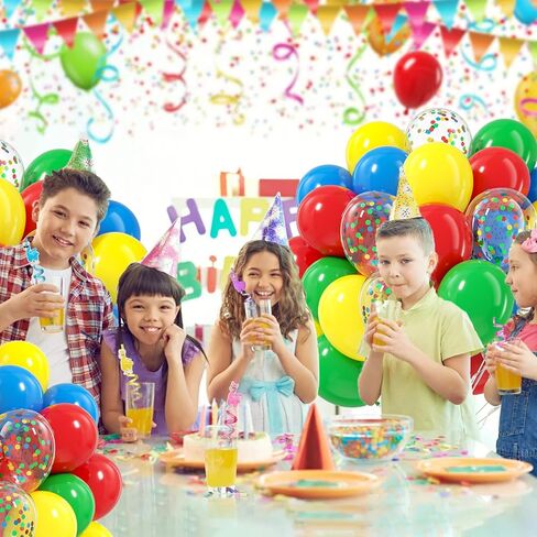 60pcs Purple and Gold Balloons with 12inch Metallic Gold Confetti Balloons in Saudi Arabia