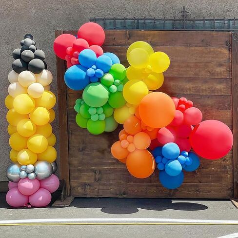 60pcs Purple and Gold Balloons with 12inch Metallic Gold Confetti Balloons in Saudi Arabia