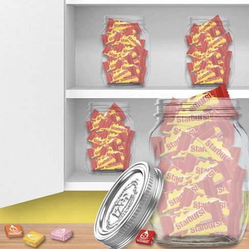 STARBURST Original Fun Size Individually Wrapped Chewy Party Favor Candy Bulk Box, 4 Pound Box in Saudi Arabia