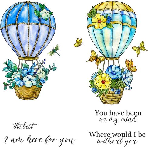 LZBRDY Blooming Daisies Roses Flowers Wish Words Clear Stamps and Dies Set - Perfect for DIY Card Making, Scrapbooking, Crafts Decor and Greeting Cards in Saudi Arabia