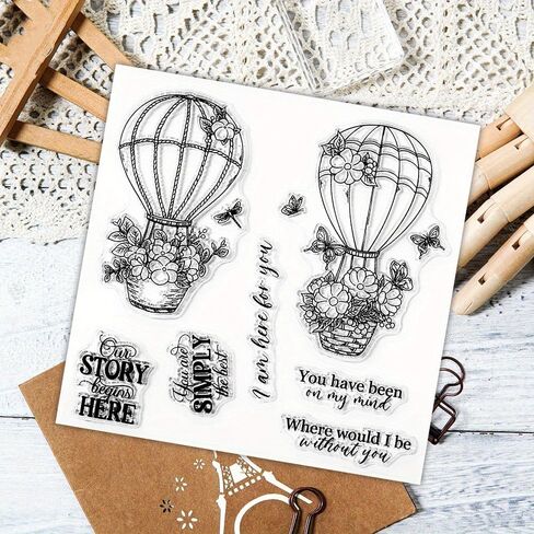 LZBRDY Blooming Daisies Roses Flowers Wish Words Clear Stamps and Dies Set - Perfect for DIY Card Making, Scrapbooking, Crafts Decor and Greeting Cards in Saudi Arabia