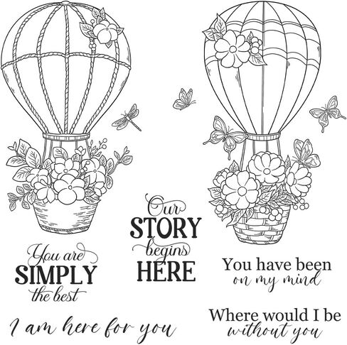 LZBRDY Blooming Daisies Roses Flowers Wish Words Clear Stamps and Dies Set - Perfect for DIY Card Making, Scrapbooking, Crafts Decor and Greeting Cards in Saudi Arabia