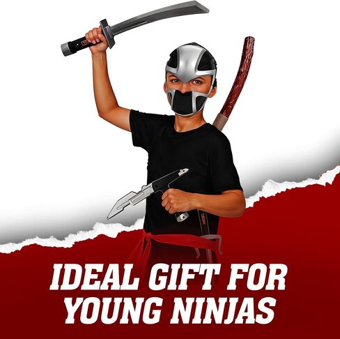 Liberty تستورد Ninja Warrior Toy Weapons دور Playset Kids Play Play Play Up Battles Assume Assume in Kuwait
