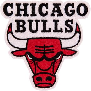 Desert Cactus Chicago Bulls NBA Patch – National Basketball Association Embroidered Iron On/Sew On Applique for Blazers, Jackets, Backpacks, Bags, Hats & Tactical Gear