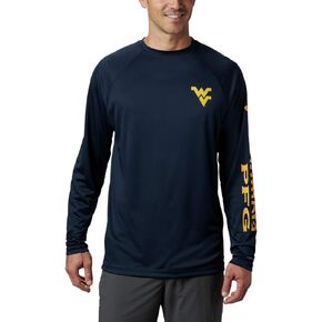 قميص Collegiate Terminal Tackle طويل الأكمام للرجال من Columbia، FSU - أسود، XX-Large
