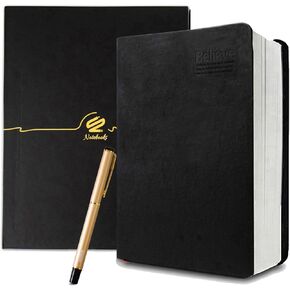 Lemical 720 Pages Thick Journal with Gift Box & Pen, Thick Leather Journal Notebook Writing Journal Notebook With Pen & Gift Box Lined Paper Travel Diary Ideal Gift for Anniversary Birthday Holiday