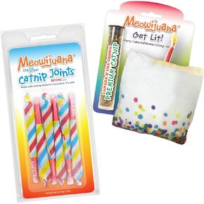 Meowijuana | King Size Catnip Joints | Organic | Dried Premium Ground Catnip | High Potency | Grown in North America | Feline and Cat Lover Approved