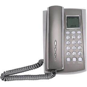 Corded Telephone,CKX-071 Wall Mount Desktop Corded Telephone,Corded Phone with Speakerphone,Phone Mute for Home Office Hotel Call Center