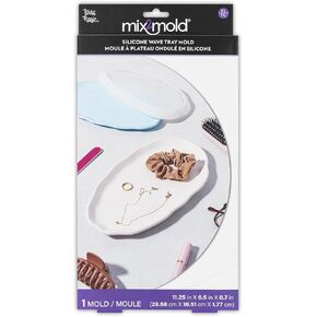 Mix2Mold Silicone Rather Tray Mould - 1pc - Diy Decor