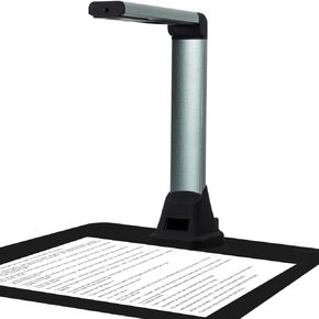 X1 Portable Document Scanner: 8MP Portable HD Overhead Document Camera A4 Multi-Language OCR USB Doc Cam for Teachers and Students Online Teaching, Only for Windows