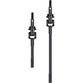 2PCS RC الصلب الصلب التوجيه الأمامي المحور الداخلي محرك الأقراص CVD محور عمود CVD محور محوري SCX6 AXI05000 JLU WRANGLER AXI05001 TRAIL HONCHO 1/6 RC CRAWLER UPGRADE (الجبهة)