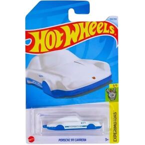 Hot Wheels Porsche 911 Carrera (White) Experimotors 5/5