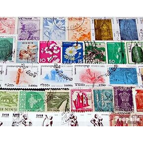 Asia 200 Various Stamps (Stamps for Collectors)