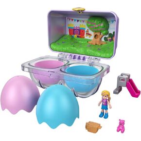 Mystery Surprise Egg Carton - Purple Birthday Party Bounce House Theme, Purple, Blue, Green