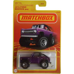 Matchbox 1972 Ford Bronco 4x4 ، Purple 5/24