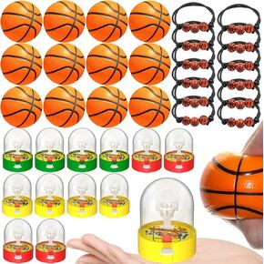 36 PCS Partball Party Party Favors ، بما في ذلك لعبة إطلاق النار الصغيرة والكرة والأساور القابلة للتعديل ، حقيبة Goodie للأطفال 4-12