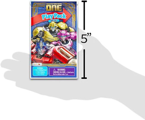 Transformers Mini Birthday Party Favors Set for Kids - Bundle with 24 Transformers One Mini Play Packs with Coloring Pages, Stickers, Crayons , Loot Bags | Transformers Birthday Party Supplies in Saudi Arabia