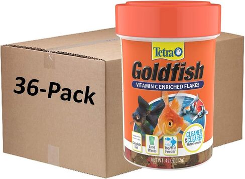 Tetra Goldfish Flakes, Nutritionally Balanced Diet For Aquarium Fish, Vitamin C Enriched Flakes, 2.2 oz in Saudi Arabia