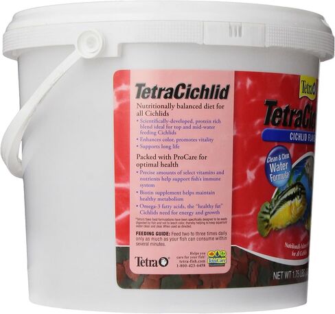 TetraCichlid Cichlid Flakes, Fish Food, Clear Water Advanced Formula, 5.65 Ounces in Saudi Arabia