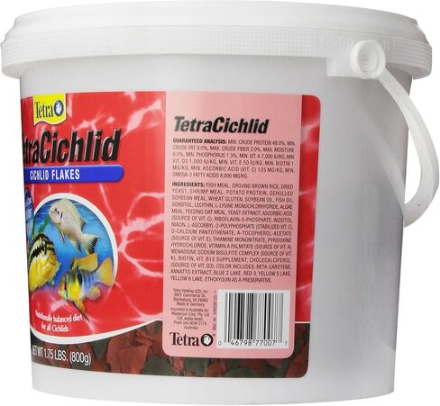 TetraCichlid Cichlid Flakes, Fish Food, Clear Water Advanced Formula, 5.65 Ounces in Saudi Arabia