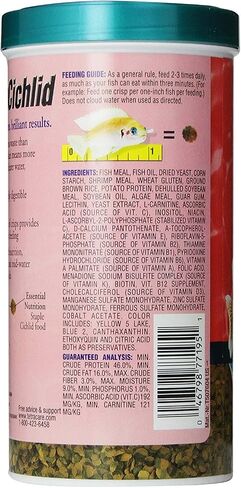 TetraCichlid Cichlid Flakes, Fish Food, Clear Water Advanced Formula, 5.65 Ounces in Saudi Arabia
