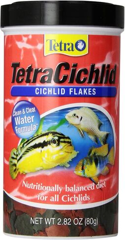 TetraCichlid Cichlid Flakes, Fish Food, Clear Water Advanced Formula, 5.65 Ounces in Saudi Arabia