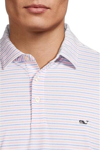 vineyard vines Men's Tri-Color Bradley Sankaty Polo in Saudi Arabia