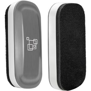 maxtek Magnetic Dry Erase Eraser, Glass Board Erasers, 2 Pack, Whiteboard Eraser for Dry Erase Board, Glass Board, Calendar Board, Office and School Supplies
