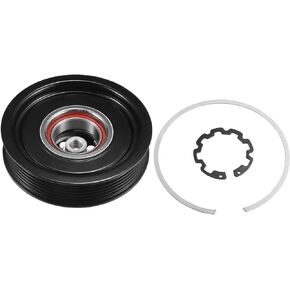 X AUTOHAUX 1 Set AC Compressor Clutch Kit Auto Repair Compressors Assembly for Mercedes-Benz C320 3.2 Liter Engine 2001-2005