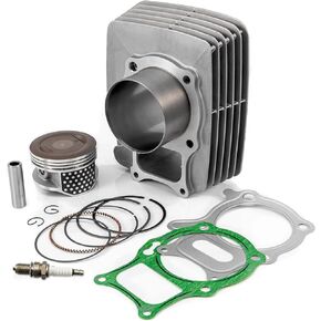 74mm 229cc Cylinder Piston Compatible with honda Recon TRX250 Cylinder Piston Gasket Top End Kit Compatible with Honda Recon 250 Sportrax 250 TRX250X TRX250EX TRX250TM TRX250TE 1997-2019