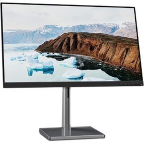 Lenovo L27q-35-2022 - Everyday Monitor - 27 Inch QHD - 75 Hz - AMD FreeSync - Low Blue Light Certified - Tilt Stand- Integrated Speakers - HDMI & DP,Grey