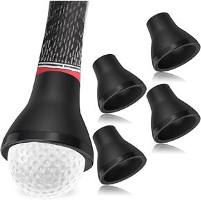 FINGER TEN Golf Ball Retriever Suction Cup Picker Putter Grip Pick Up Tool Value 2/4/6 Pack Durable Rubber Balls Pick-up Grabber Saver Put on Putter Grips for Golfers
