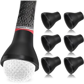 FINGER TEN Golf Ball Retriever Suction Cup Picker Putter Grip Pick Up Tool Value 2/4/6 Pack Durable Rubber Balls Pick-up Grabber Saver Put on Putter Grips for Golfers in Kuwait