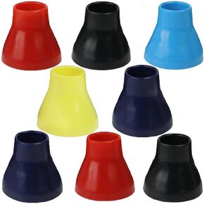 8 Pack Golf Ball Retriever Putter Picker Grip Pick Up Tool, 5 Colors (Mixed Color)