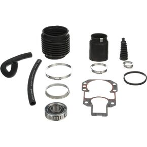Quicksilver 803098T1 Stern Drive Transom Seal Repair Kit for MerCruiser R, MR and Alpha One Stern Drives with Exhaust Bellows