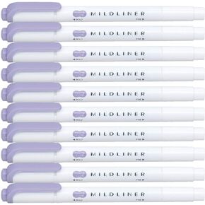 Highlighter pen markers, Mild Violet (WKT7-MVI) x10