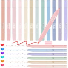 20Pcs Bible Study Supplies Journal Kit Aesthetic Pastel Highlights Pens Tabs Bookmarks for Women Teens School Accessories Cute Colorful Bible Highlighters Pens No Bleed Sticky Notes Index Maskers