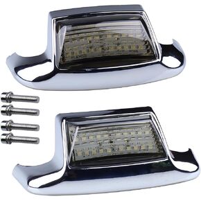 أضواء طرفية أمامية وخلفية مدخنة، إشارات انعطاف LED متوافقة مع Harley FLHTPI FLHP Touring Road King FLHR Electra Glide Ultra Classic Heritage Softail FLST FLSTC FLHTC FLHTCU in Kuwait