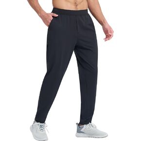 EZRUN الرجال الركض تمتد رياضي تجريب جولف السراويل سريعة الجافة العمل Sweatpants تشغيل الصالة الرياضية المشي لمسافات طويلة السراويل الترنك in Kuwait