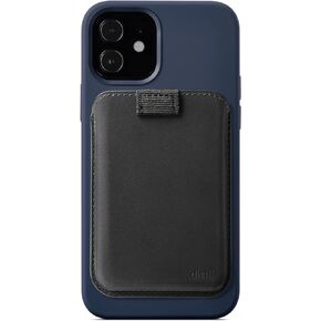 Distil Union Wally Junior | Apple MagSafe-Compatible Wallet, Leather Card Holder for iPhone, with Quick Access Pull-Tab